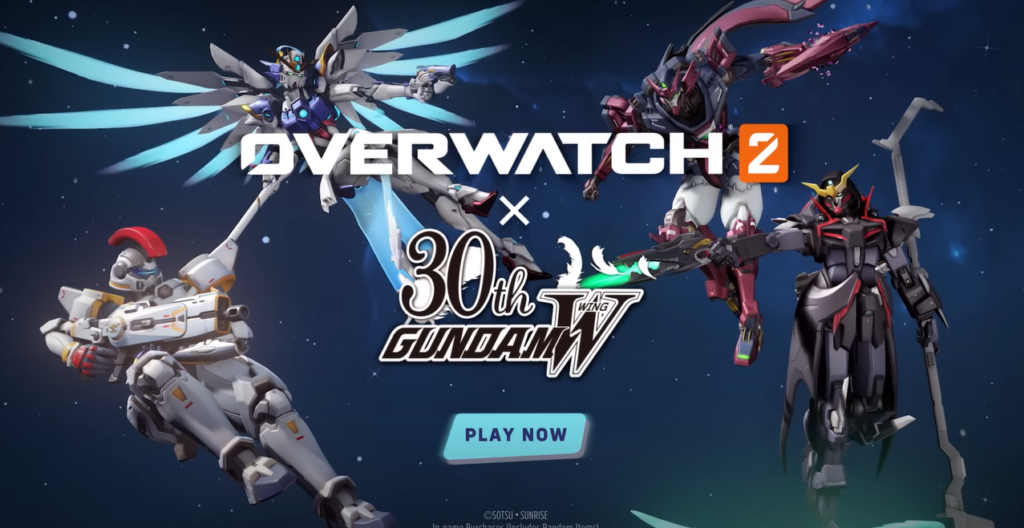Overwatch 2 X Gundam Wing 30th Anniversary event 2025