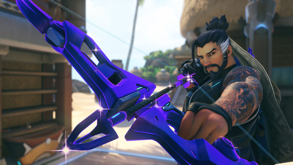 Hanzo hero in Overwatch 2